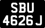 License plate of Singapore, Private owners