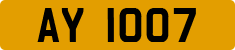 License plate of Guernsey, Alderney