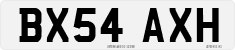 License plate of the United Kingdom, 2001 year system