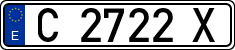 C 2722 X