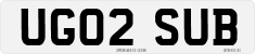 License plate of the United Kingdom, 2001 year system