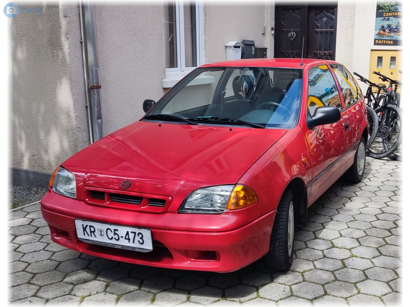 KR C5-473, Suzuki Swift 2nd gen 3-door Hatch (SF), facelift, 1996–2004