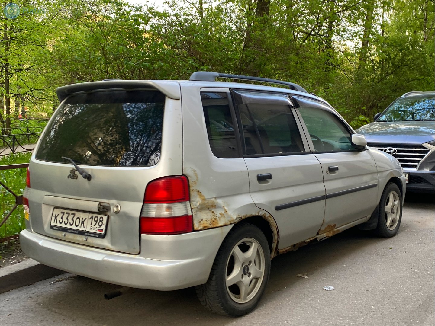 к 333 ок 198, Mazda Demio 1st gen (DW), 1996–2003