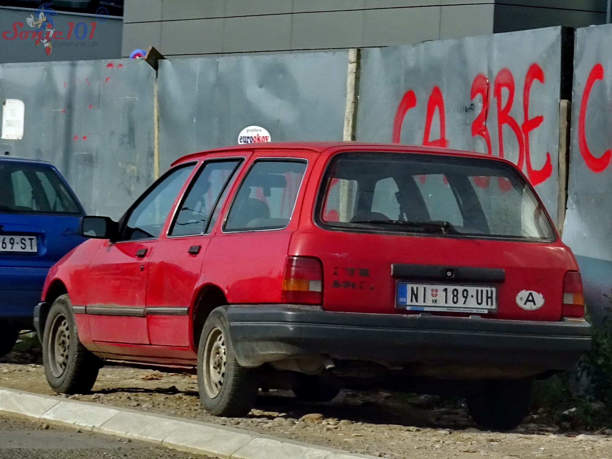 NI 189-UH, Ford Sierra 1st gen Wagon (BNG), facelift, 1987–1993