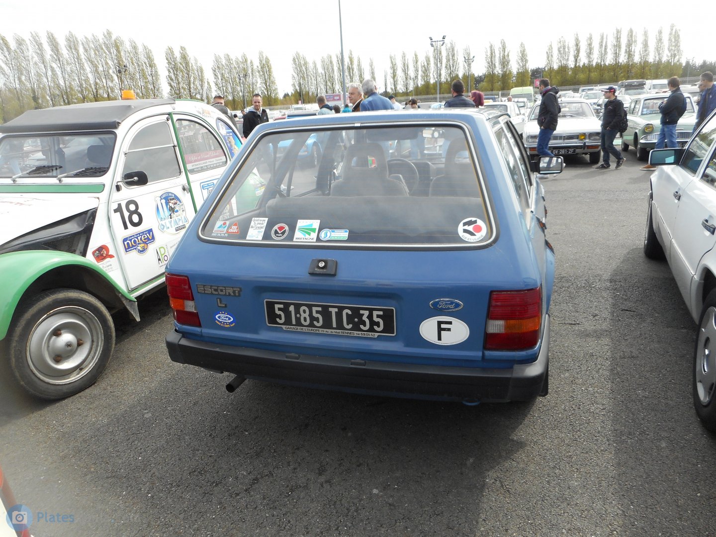 5185 TC 35, Ford Escort 3rd gen 5-door Turnier Wagon (AND; Global-market), 1980–1986
