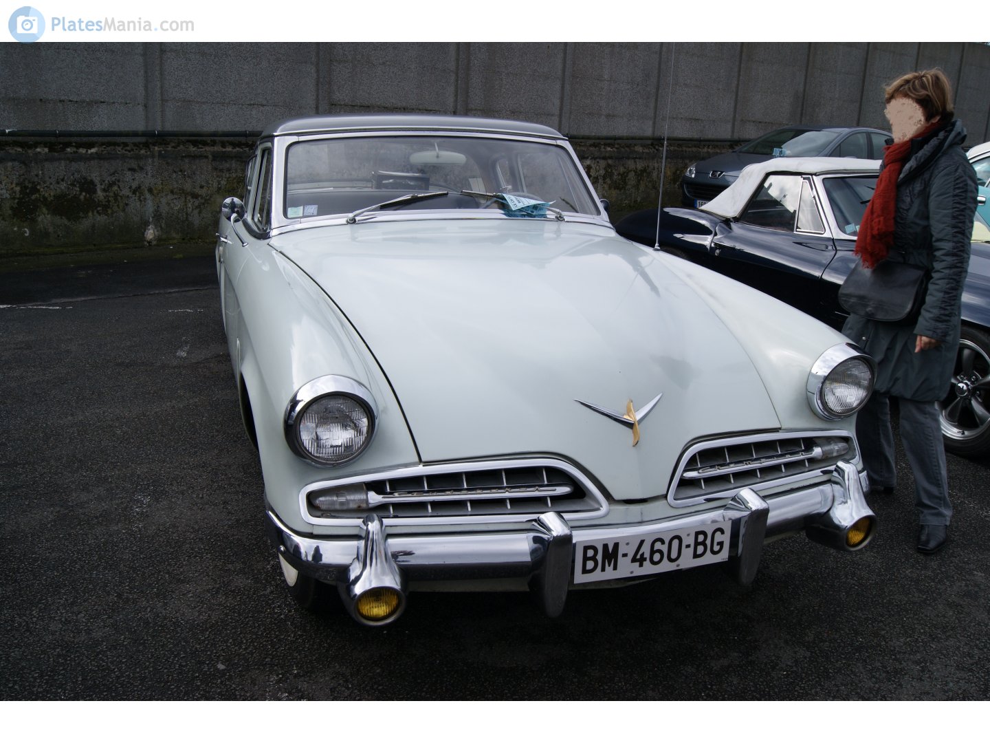 BM-460-BG, Studebaker Champion 4th gen 1954 Starlight Coupe, 1st facelift, 1953–1954