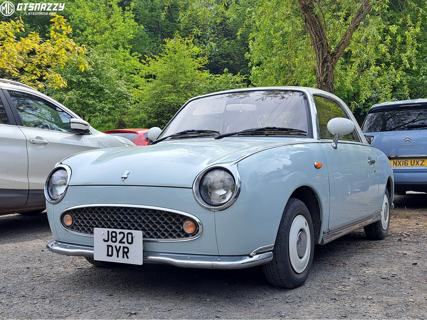 J820DYR, Nissan Figaro 1st gen (E-FK10; JP-market), 1991