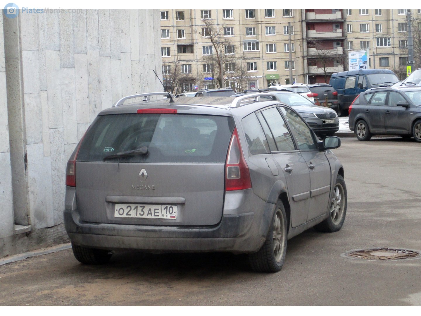 о 213 ае 10, Renault Mégane 2nd gen Estate Wagon (K84), 2003–2009 (­–2012 for BR-market)