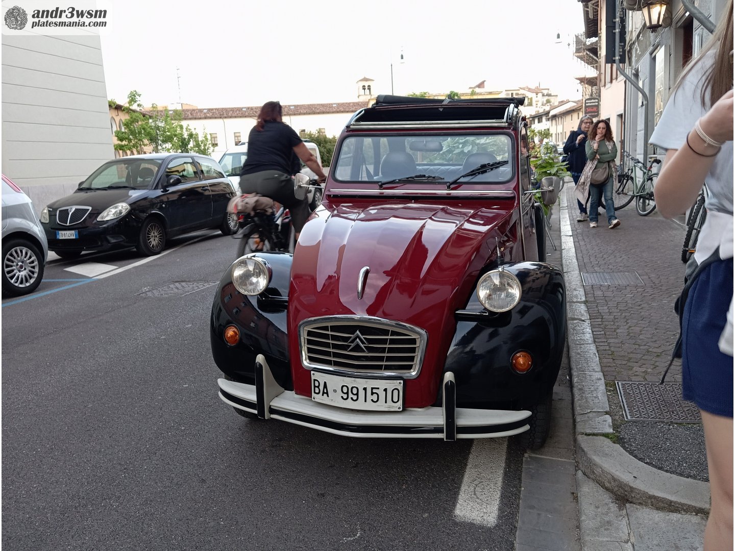BA 991510, Citroёn 2CV 1st gen Sedan, 1949–1990