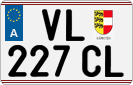 License plate of Austria, Regular plates
