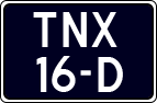 License plate of the Netherlands, Agricultural vehicles