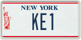 New York, Vanity Plates