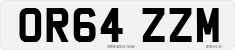 License plate of the United Kingdom, 2001 year system