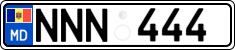 License plate of Moldova, Cars (2015)