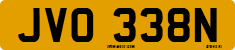 License plate of the United Kingdom, 1963 year system