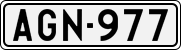 License plate of Finland, Cars