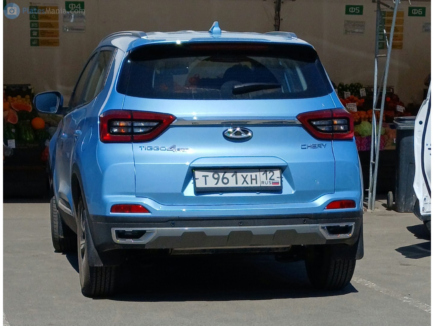 т 961 хн 12, Chery (Chirey) Tiggo 4 1st gen Pro (T19), 2nd facelift, 2021–