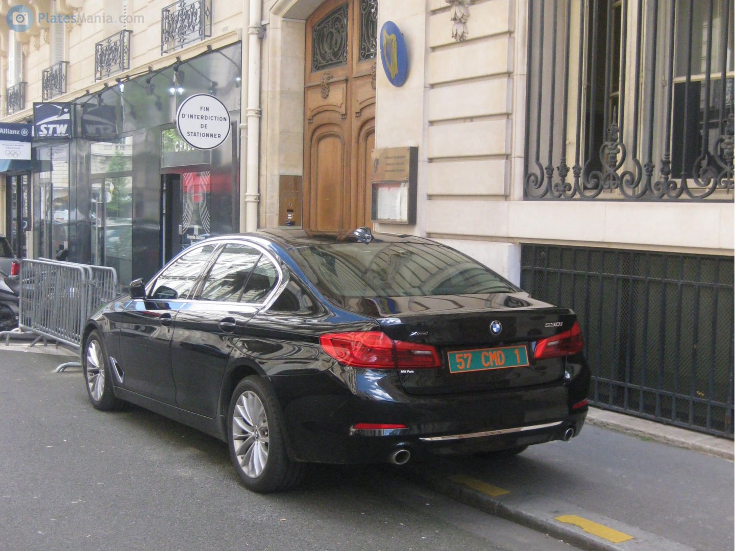 57 CMD 1, BMW 5 Series 7th gen Sedan (G30/G38), 2017–2020