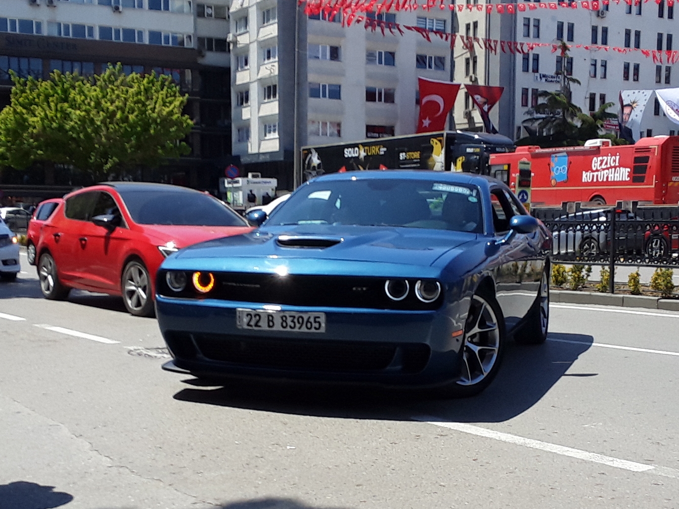 22 B 83965, Dodge Challenger 3rd gen (LA/LC), facelift, 2014–2023