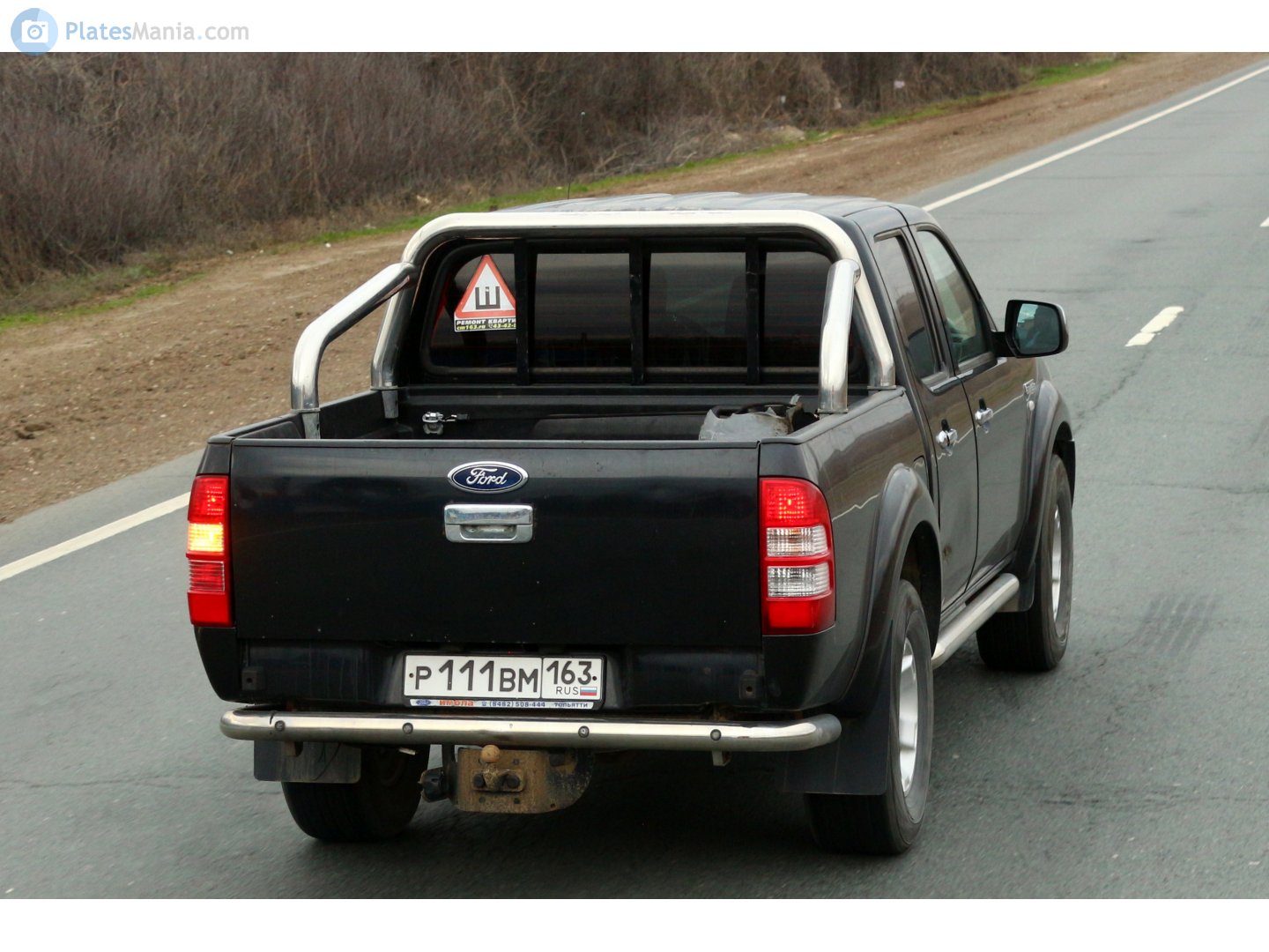 р 111 вм 163, Ford Ranger Global 2nd gen (PJ), 2006–2009