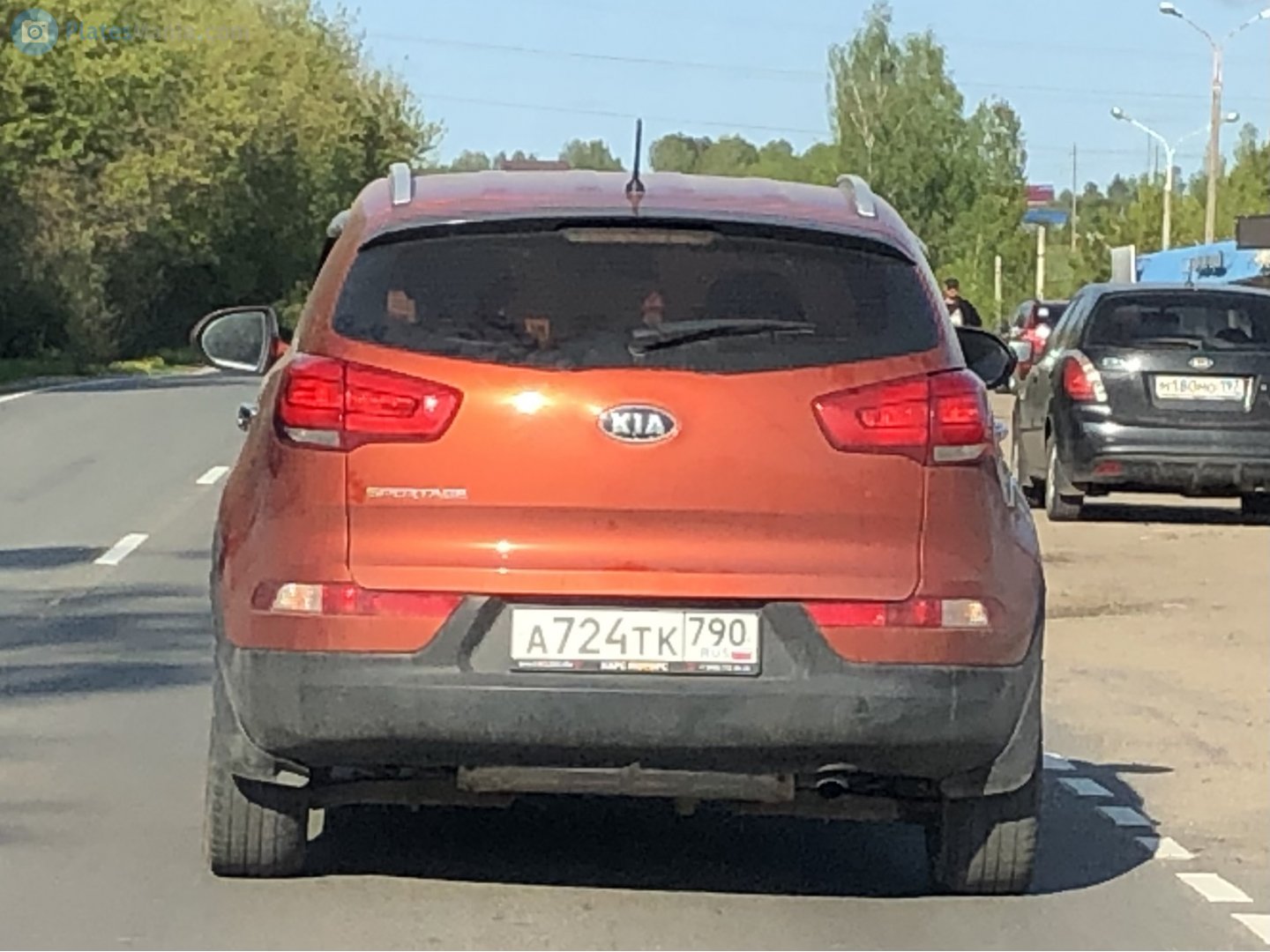 а 724 тк 790, Kia Sportage 3rd gen (R) (SL), 2010–2016