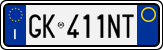 License plate of Italy, Cars (1994 year series)