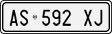 License plate of Italy, Cars (1994 year series)