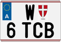 License plate of Austria, Regular plates