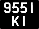 License plate of the United Kingdom, 1932 year system