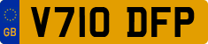 License plate of the United Kingdom, 1983 year system