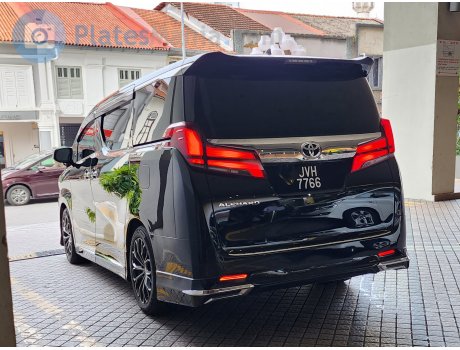 JVH 7766, Toyota Alphard