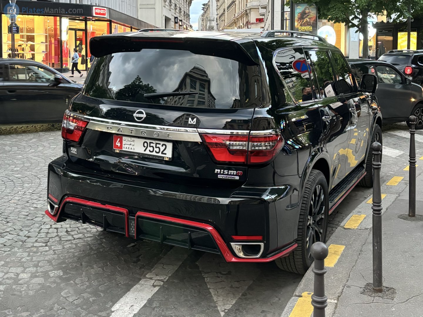 4 9552, Nissan Patrol 6th gen (Y62), 2nd facelift, 2019–2024