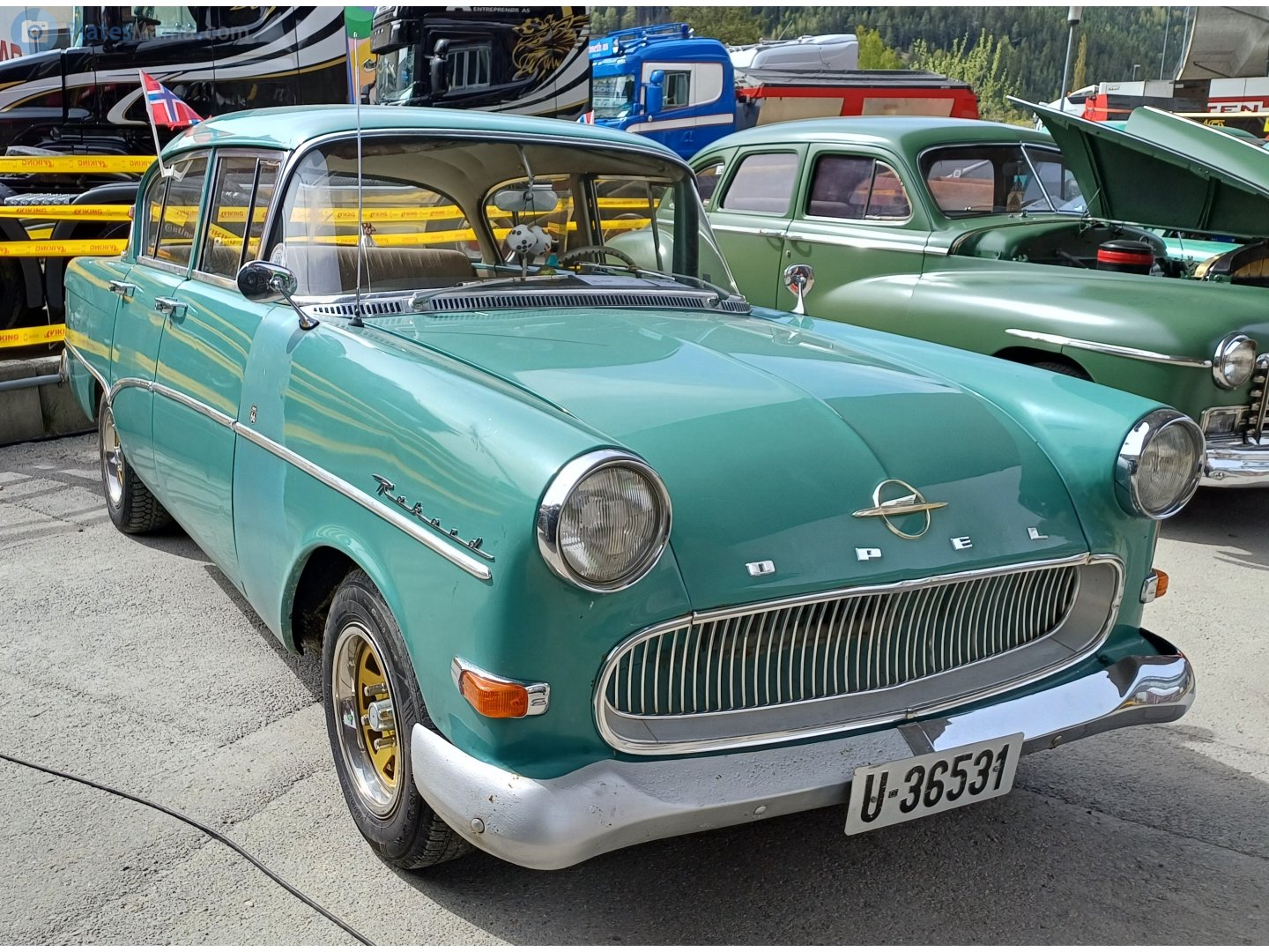 U-36531, Opel Rekord 4-door Sedan (P1), 1958–1960