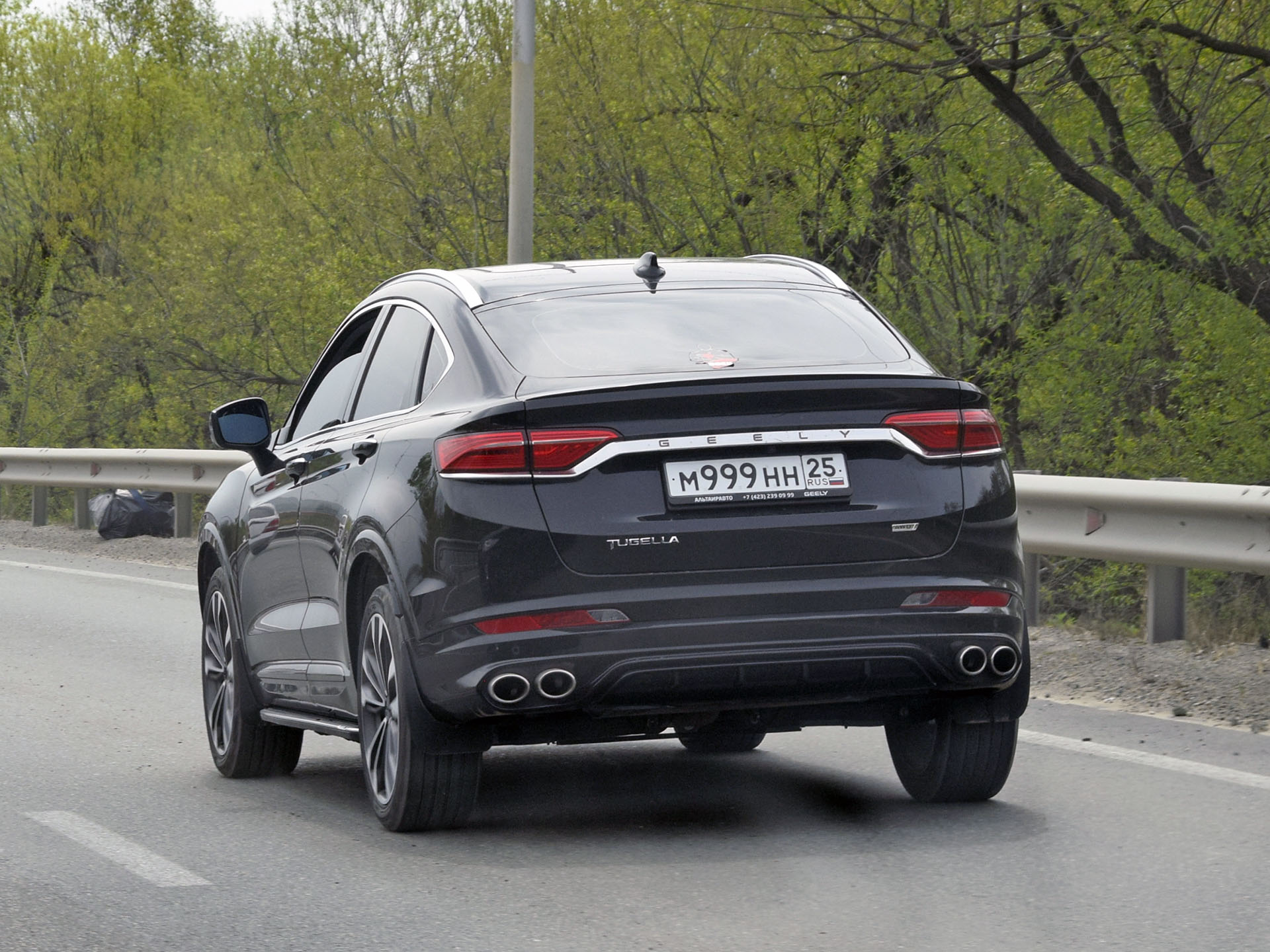 м 999 нн 25, Geely Tugella 1st gen (FY11), 2019­–