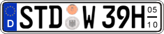German license plate, Seasonal plates (Oldtimers)