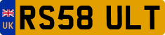 License plate of the United Kingdom, 2001 year system
