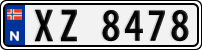 License plate of Norway, Trailers, motorcycles, special vehicles