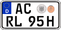 German license plate, Plates for oldtimers (type 