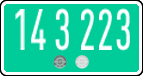 License plate of Lithuania, Diplomatic