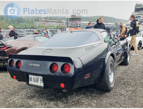 80 AAF 59, Chevrolet Corvette