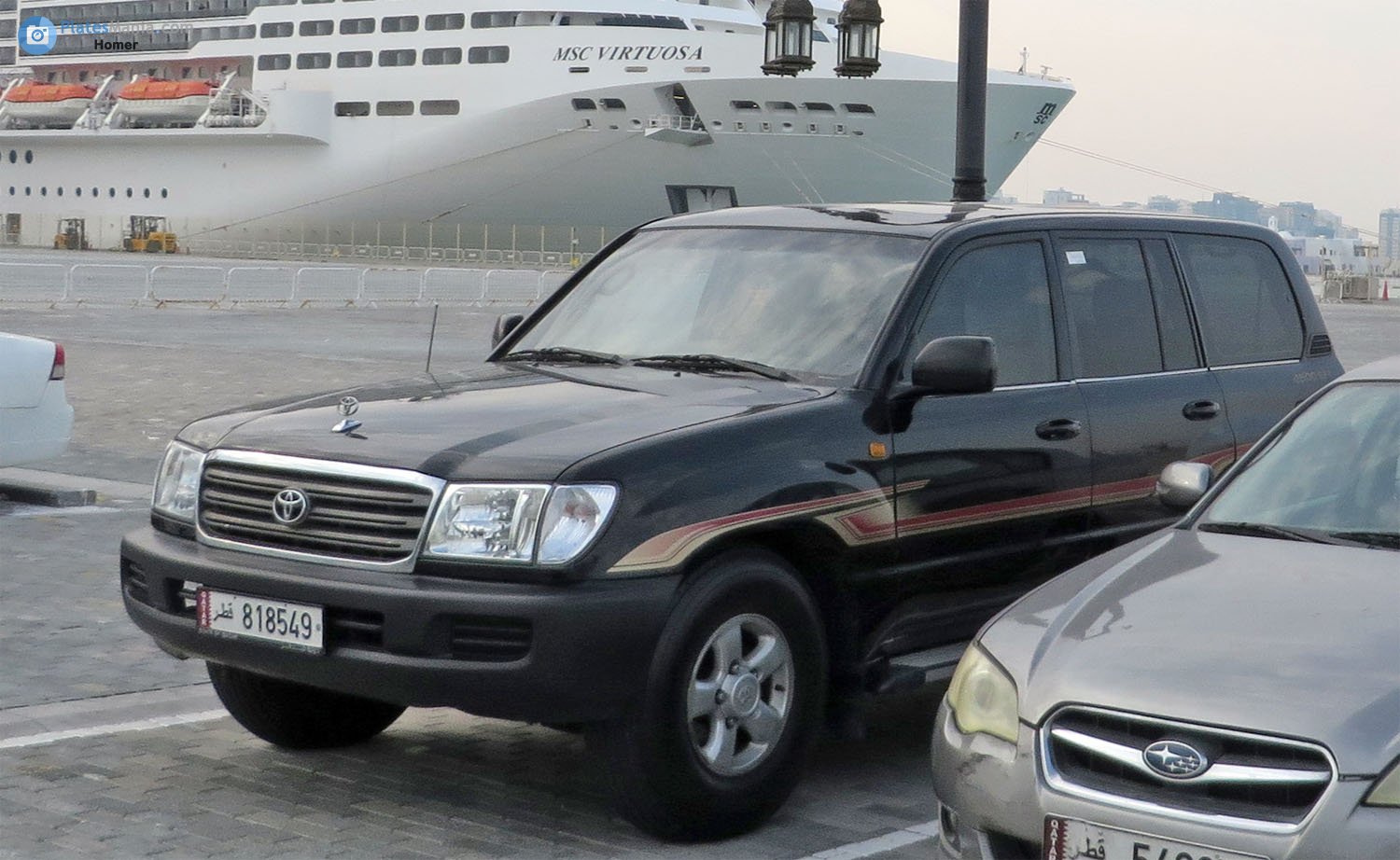 818549, Toyota Land Cruiser 100 (J100), 1998–2007