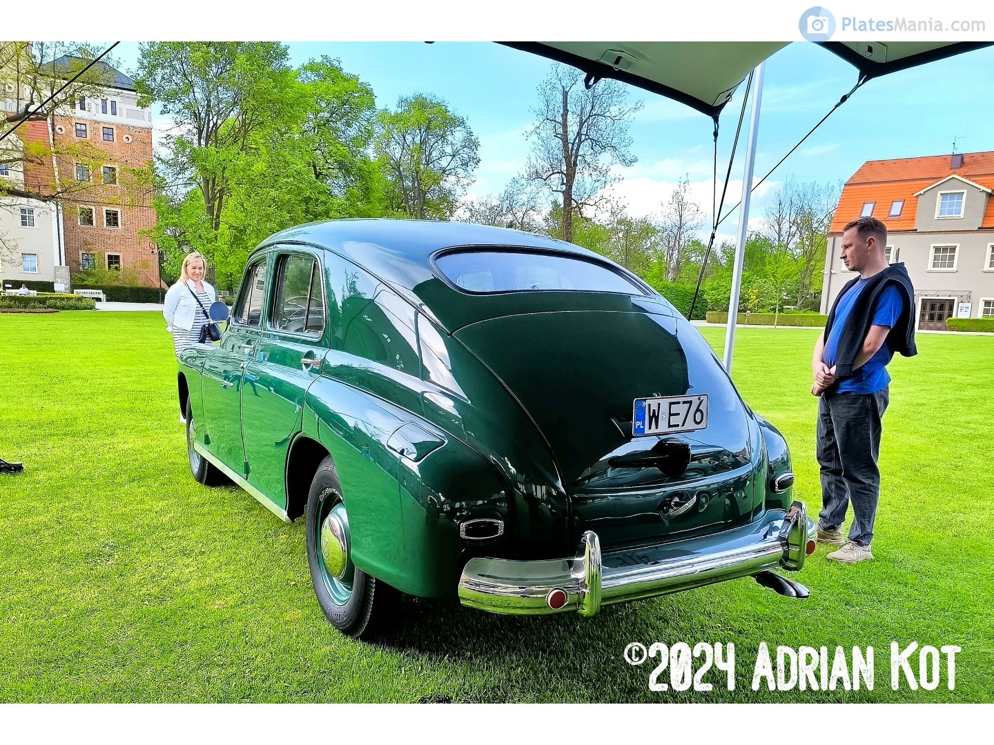 W E76, FSO Warszawa M20-57/200/201/202 4-door Fastback, 1957–1964