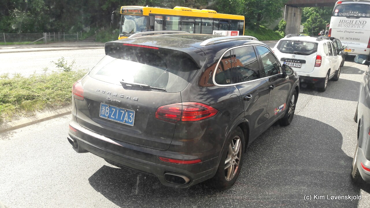 浙B·Z17A3, Porsche Cayenne 2nd gen (958; 92A), facelift, 2014–2017