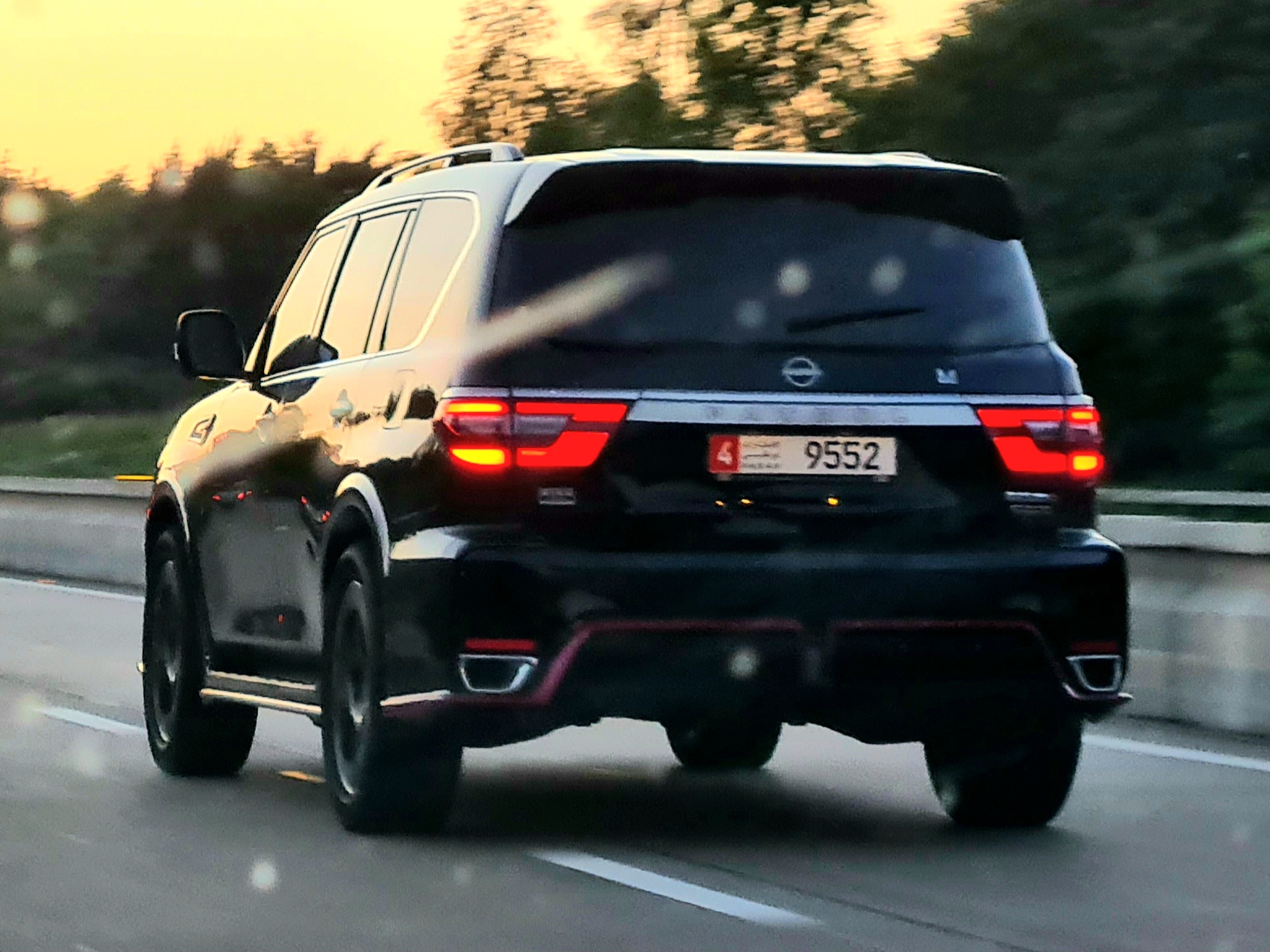 4 9552, Nissan Patrol 6th gen (Y62), 2nd facelift, 2019–2024