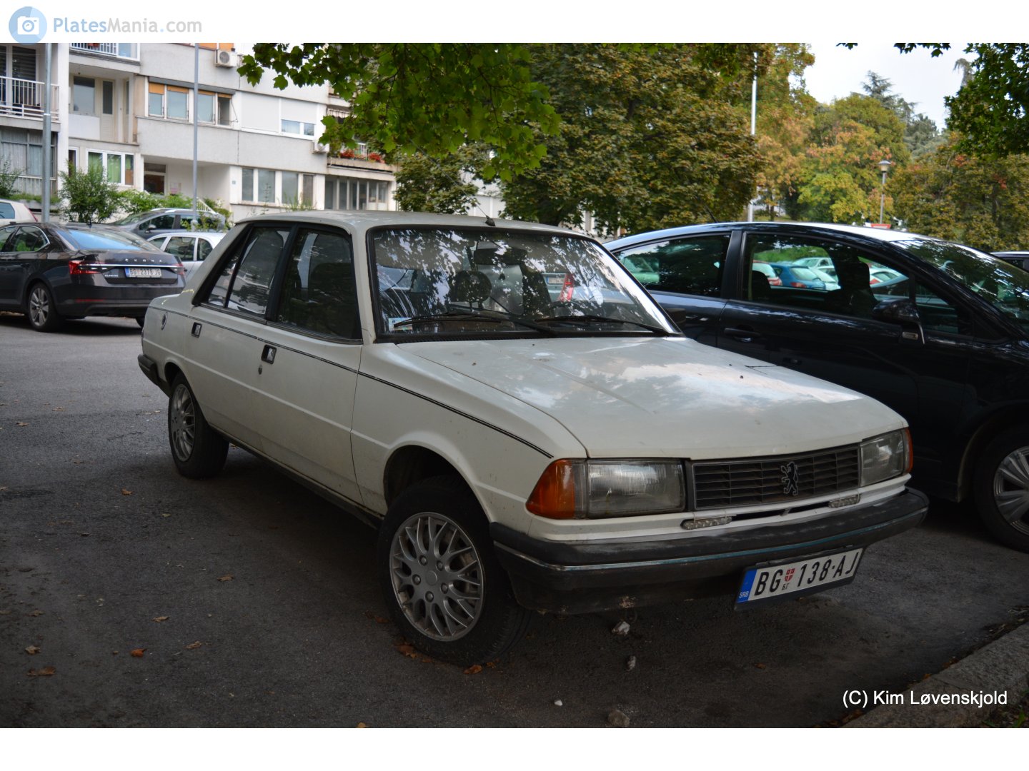 BG 138-AJ, Peugeot 305 Sedan, 1977–1988