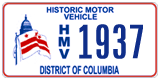 District of Columbia, Historic Motor Vehicle (1234)