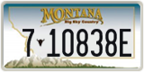 Montana, 1-12345A / 10-1234A