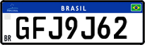License plate of Brazil, Private owners (Mercosul)