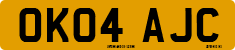 License plate of the United Kingdom, 2001 year system