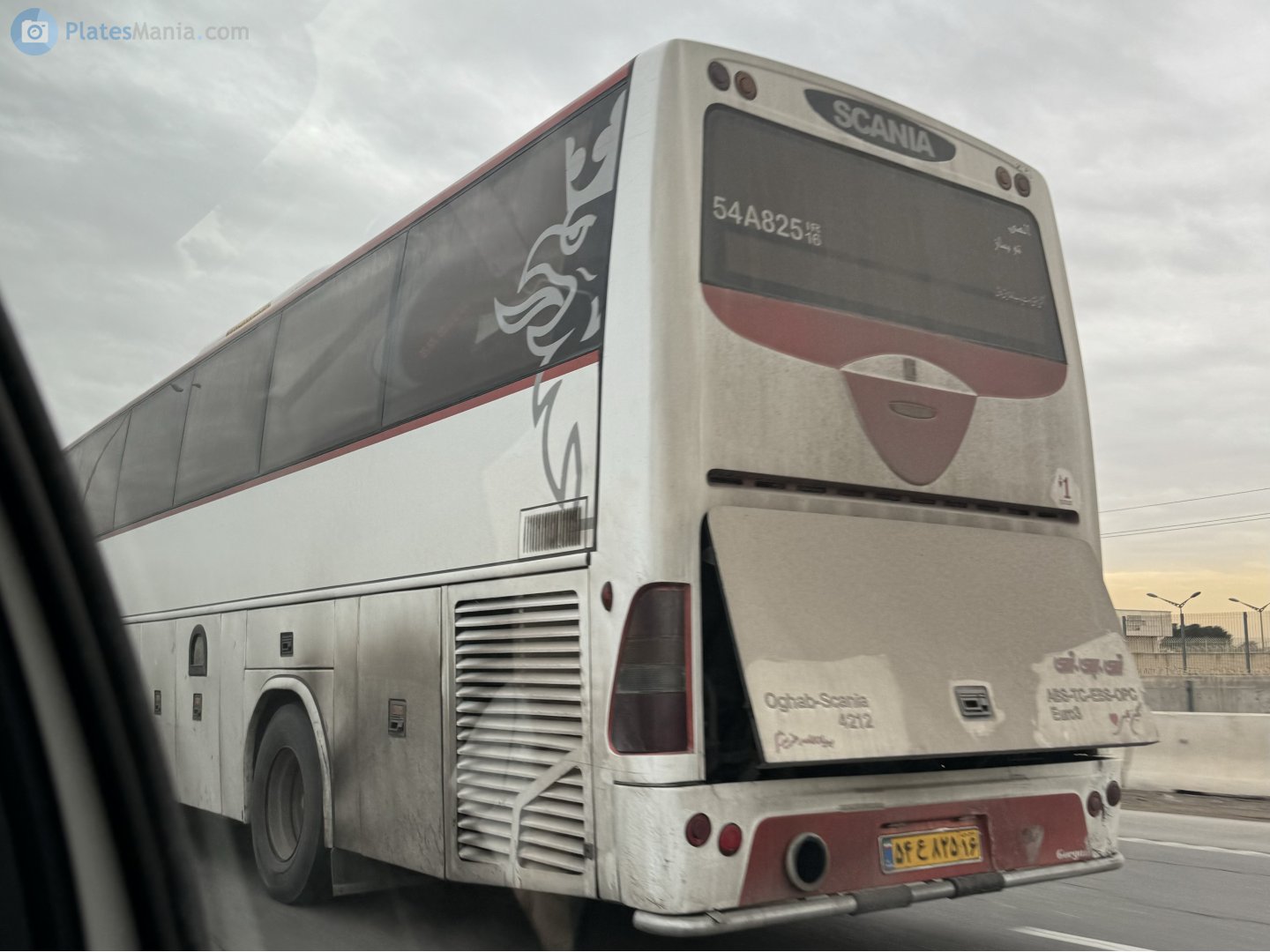 ۵۴ع۸۲۵ ۱۶, Oghab Afshan Maral 